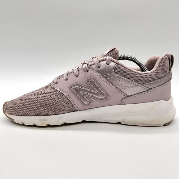 New Balance 009 Shoes Womens Size 11 Mauve Pink Mesh Athletic Sneakers WS009MC1 - Picture 2 of 9